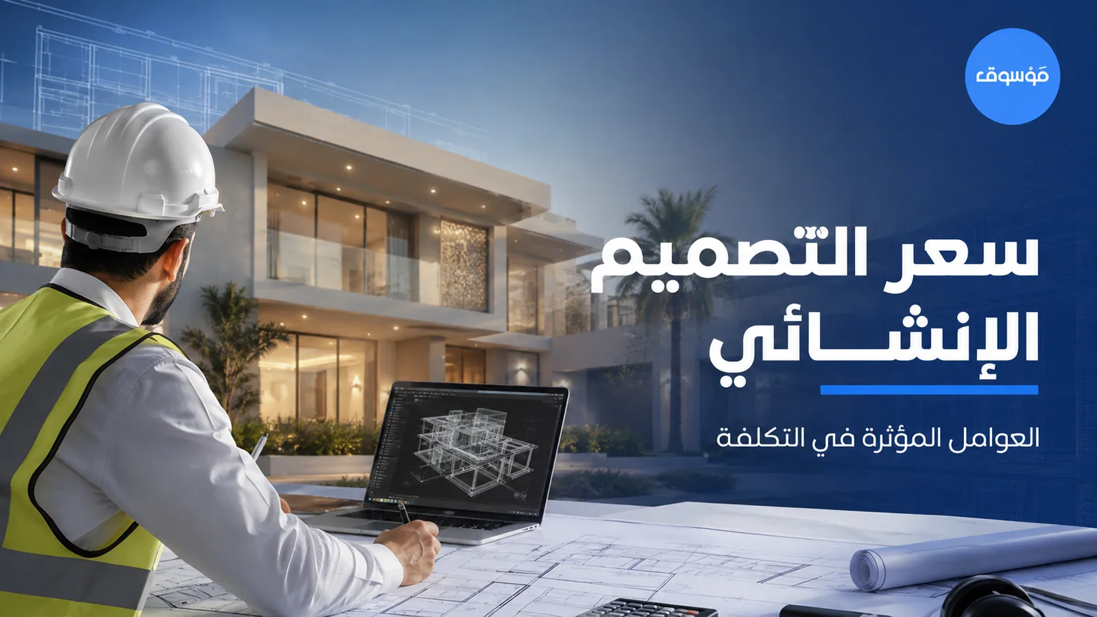 سعر التصميم الإنشائي في السعودية مع مهندس ومخططات هيكل فيلا