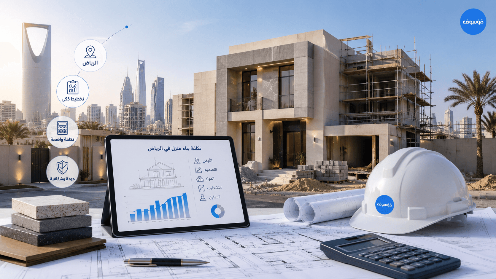 Riyadh construction cost planning visual
