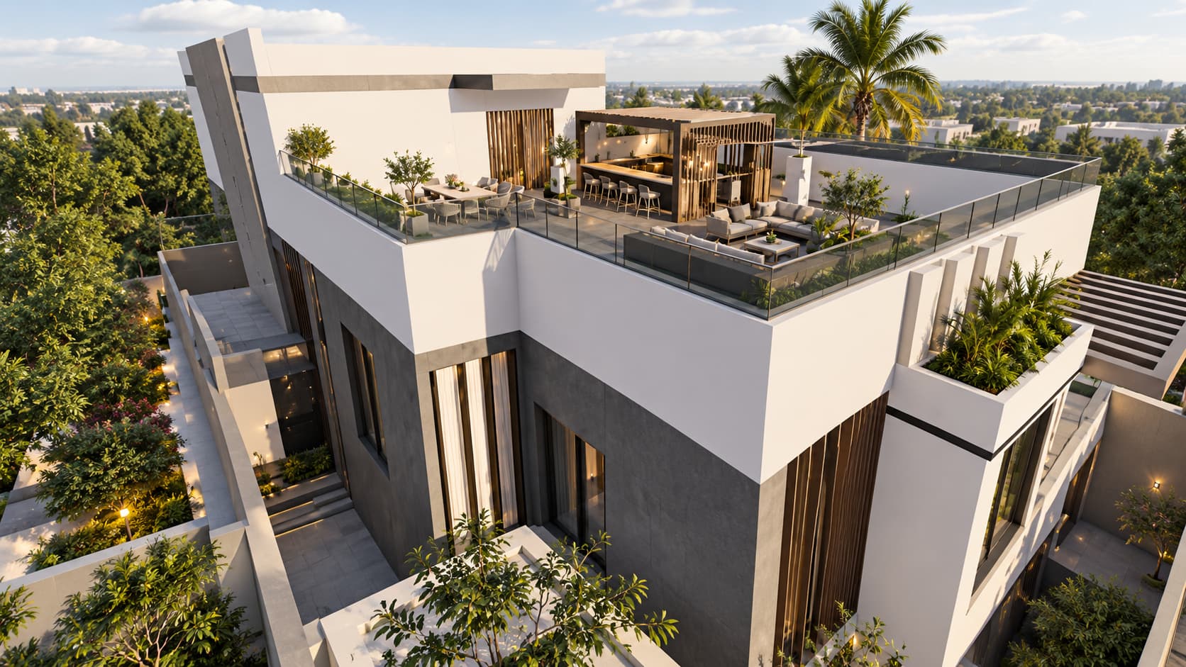 معاينة مشروع التصميم المعماري لفيلا في الأحساء المنشور على قناة موسوق