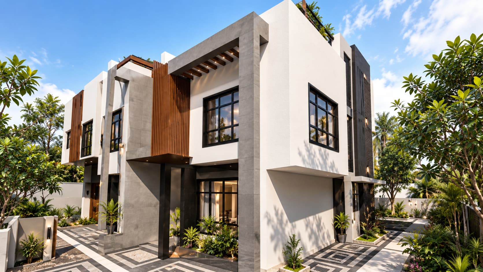 معاينة مشروع التصميم المعماري لفيلا في مكة المكرمة المنشور على قناة موسوق