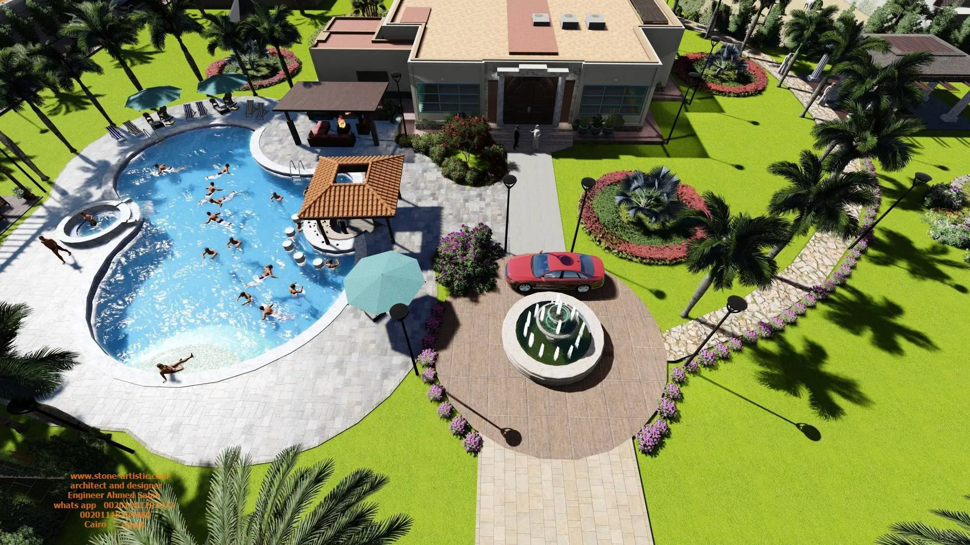 تصميم حدائق التنسيق المناسب للمنازل بمساحات صغيرة